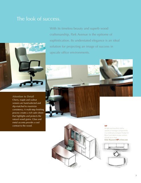 HON Park Ave Brochure - Keller Office