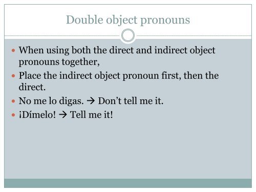 Other Pronouns