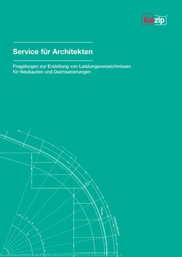 Service für Architekten - Kalzip