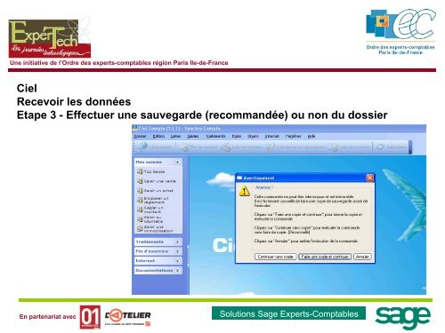 Synchro Compta - Ordre des experts-comptables de Paris Ile-de ...