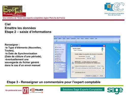 Synchro Compta - Ordre des experts-comptables de Paris Ile-de ...