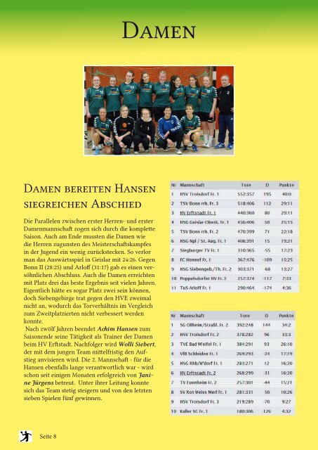 HVE-Newsletter 04/2012 - HV Erftstadt
