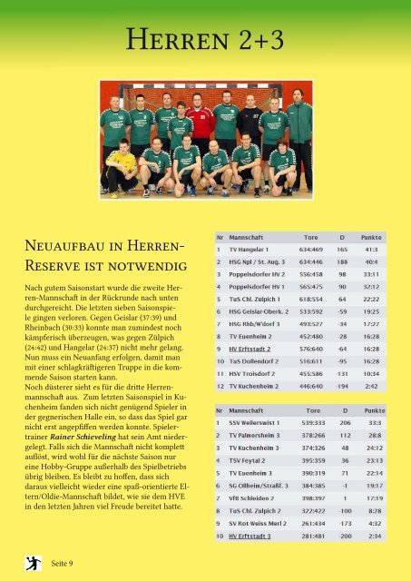 HVE-Newsletter 04/2012 - HV Erftstadt