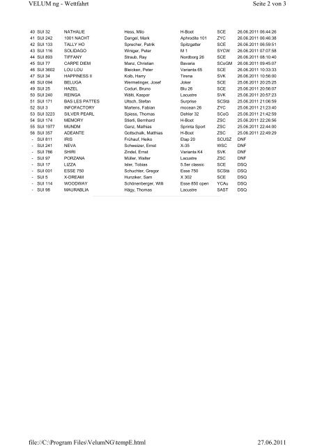 Seite 1 von 3 VELUM ng - Wettfahrt 27.06.2011 file://C:\Program ...