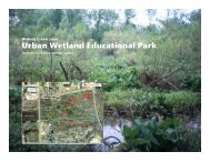 Urban Wetland Educational Park - Natural Learning Initiative