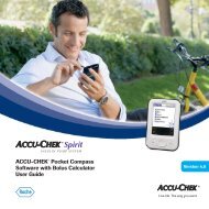 ACCU-CHEK Pocket Compass Software with Bolus Calculator User ...