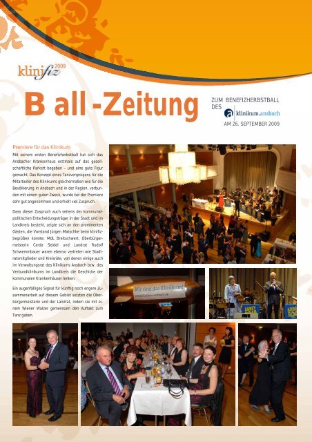 Ball-Zeitung - Klinikum Ansbach