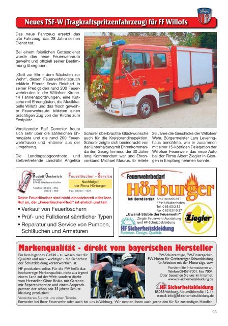 Journal Nr. 14 Jahresausgabe 2009 - Kreisfeuerwehrverband ...