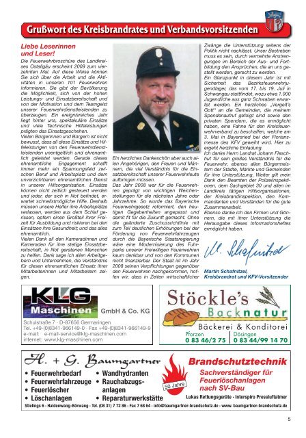 Journal Nr. 14 Jahresausgabe 2009 - Kreisfeuerwehrverband ...