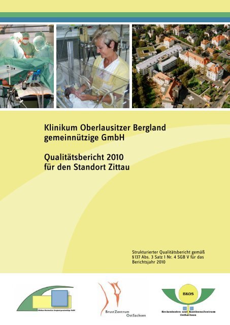 Qualitätsbericht 2010 - Klinikum Oberlausitzer Bergland