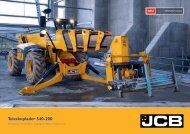 Teleskoplader 540-200 - JCB Baumaschine