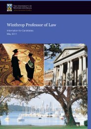 Winthrop Professor of Law - His.admin.uwa.edu.au - The University ...