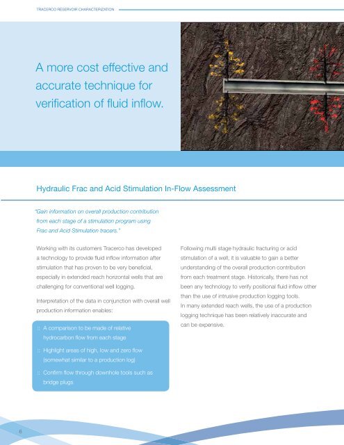 Reservoir Characterization - Tracerco