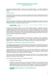 rapport de mission d'Ã©valuation congo avril 2012 1 - Rotary France ...