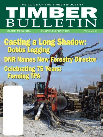 Timber Bulletin Jan/Feb - Minnesota Forest Industries