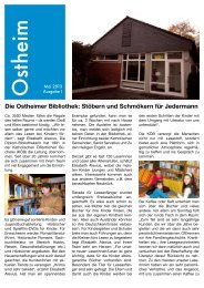 Ausgabe I - Ostheim-neubrueck.de