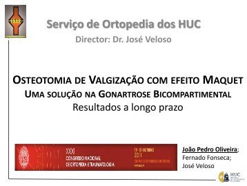 osteotomia de valgização com efeito maquet - RIHUC