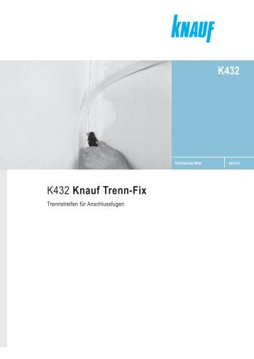 K432 Knauf Trenn-Fix