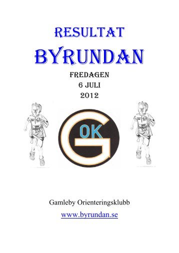 RESULTAT - Byrundan