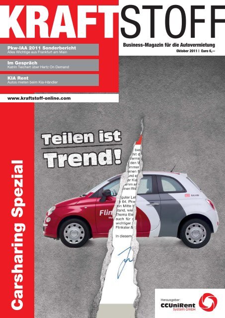 Business - Kraftstoff – Business-Magazin für die Autovermietung