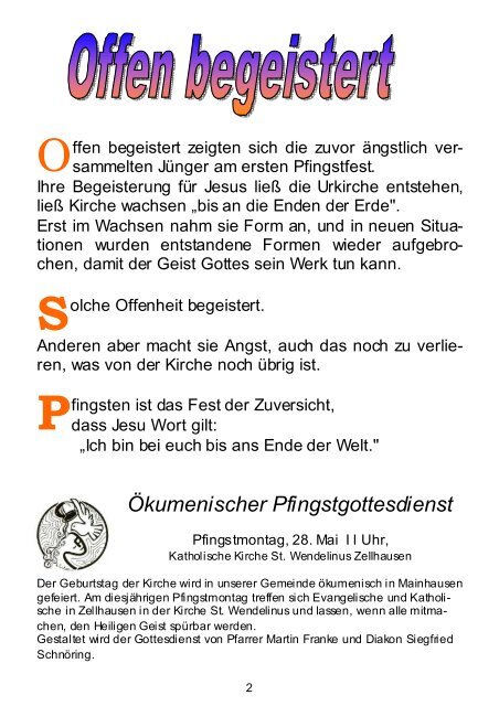 Pfarrbrief 2012 Nr 5 a - Sankt Wendelinus Zellhausen