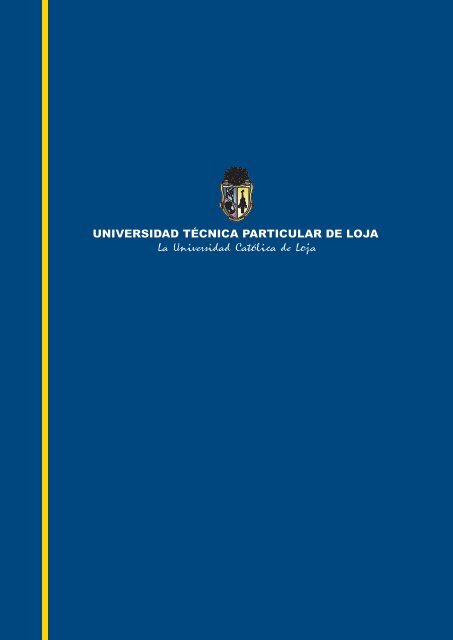 comunicado INGLÉS - Universidad Técnica Particular de Loja