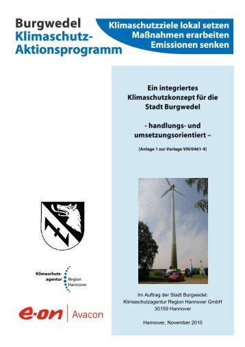 Im Auftrag der Stadt Burgwedel - Klimaschutzportal der Region ...