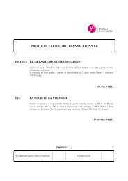 Protocole d'accord transactionnel Enviroscop - Conseil gÃ©nÃ©ral des ...