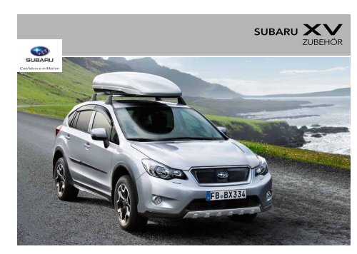 Zubehör-Prospekt inkl. Preisliste - Subaru