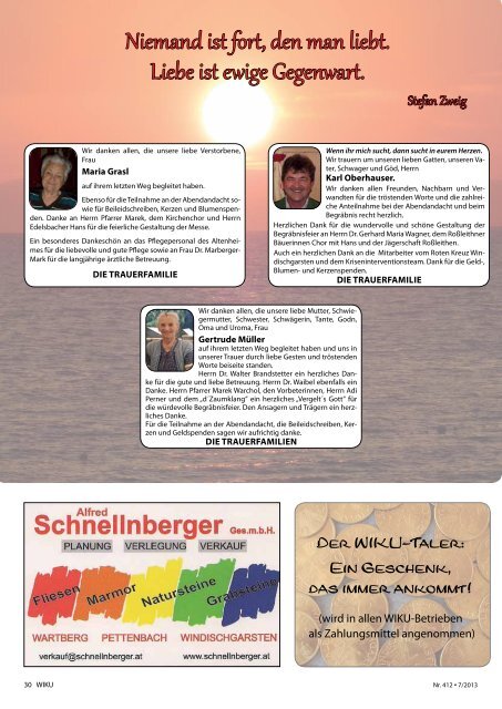 Ausgabe 412 - wiku-online.at