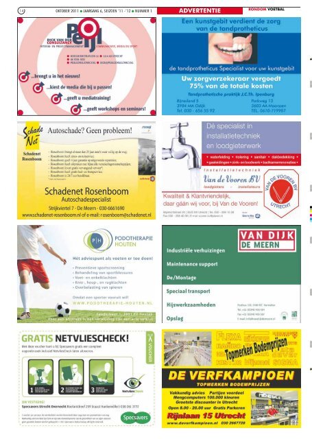 seizoen 2011/2012 nummer 1 - Rondom Voetbal