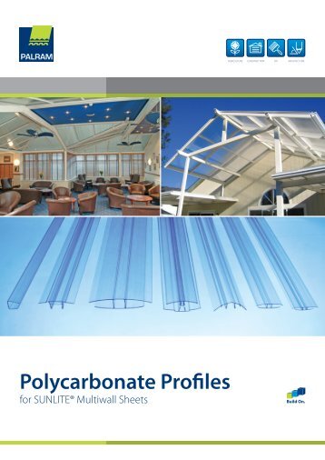 SUNLITEÂ® Polycarbonate Profiles - Palram Americas