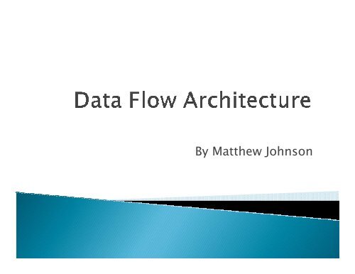 Dataflow Architecture