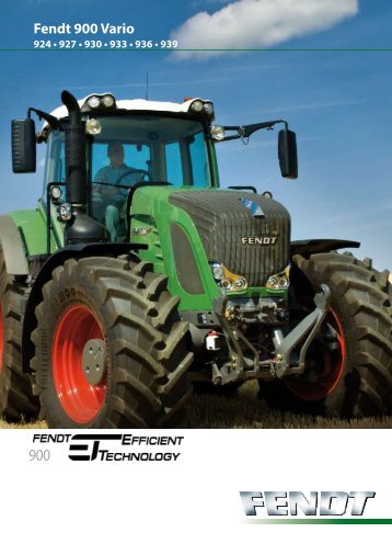 Fendt 900 Vario