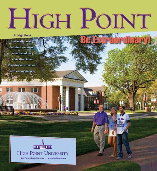 Be Extraordinary! - High Point University