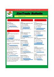 ZimTrade Bulletin 24 February 2011