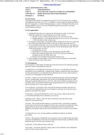 Texas administrative code search Texas administrative code search