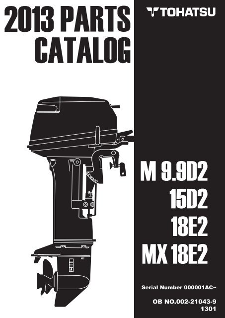 MX18E2 M 9.9D2 15D2 18E2 - Tohatsu