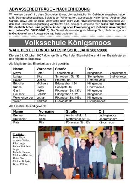 nr. 20 donnerstag, 18. oktober 2007 - Königsmoos