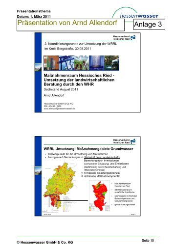 Anlage 3 PrÃ¤sentation von Arnd Allendorf - Kreis BergstraÃŸe