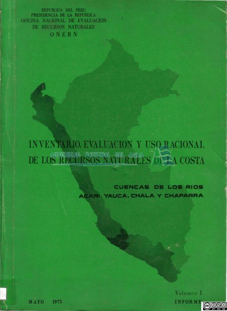 inventario, evaluaciÃ³n y uso racional de los recursos naturales de la ...