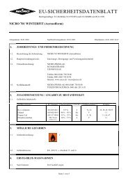 EU-SICHERHEITSDATENBLATT - Nicro