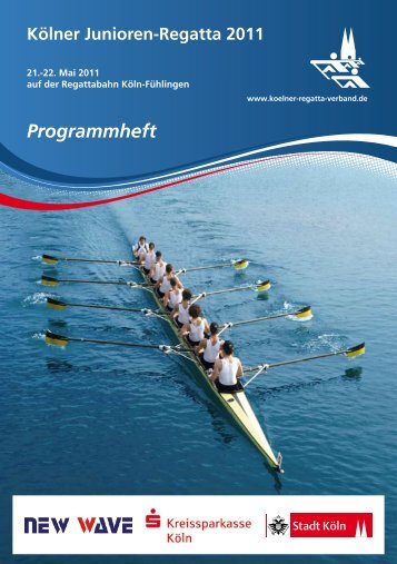 Programmheft - KÃ¶lner Regatta-Verband e.V.