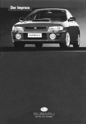 Technische Daten (pdf) - Subaru