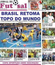BRASIL RETOMA TOPO DO MUNDO - Jornal do Futsal