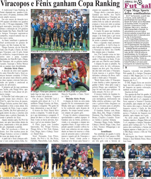 BRASIL RETOMA TOPO DO MUNDO - Jornal do Futsal