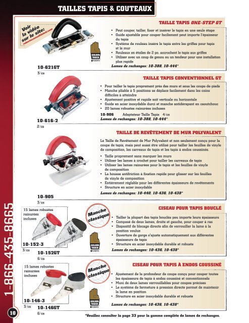 outils d'installation - Roberts Consolidated