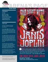 ONE NIGHT WITH JANIS JOPLIN - Arena Stage