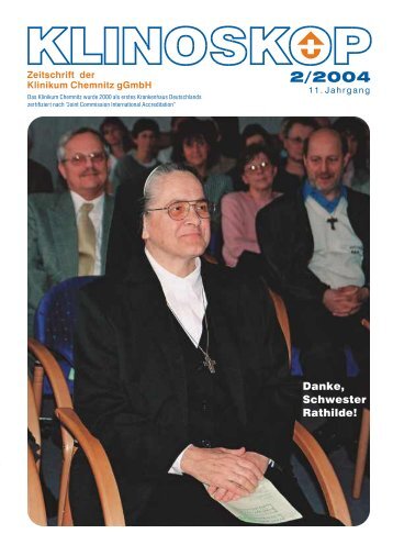 Klinoskop Nr. 2/2004 ( 2.4 MB im PDF - Klinikum Chemnitz