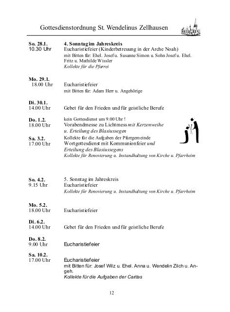 "St. Kilianus Mainflingen" Chor - Sankt Wendelinus Zellhausen